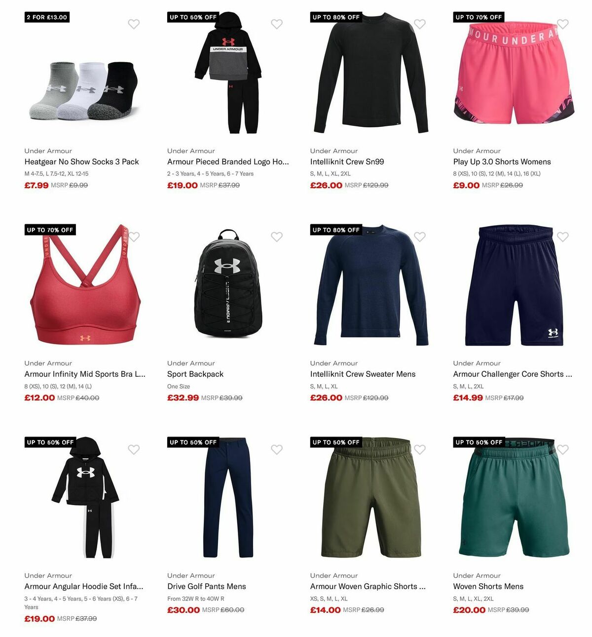 Sports Direct Offers from 6 February