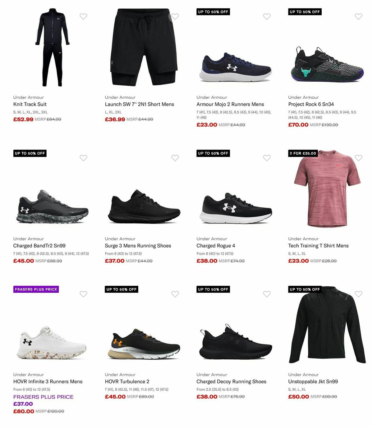 Sports Direct Offers from 6 February