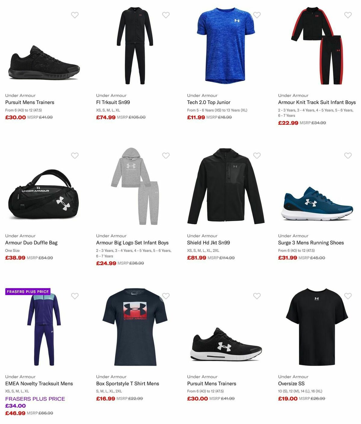 Sports Direct Offers from 6 February