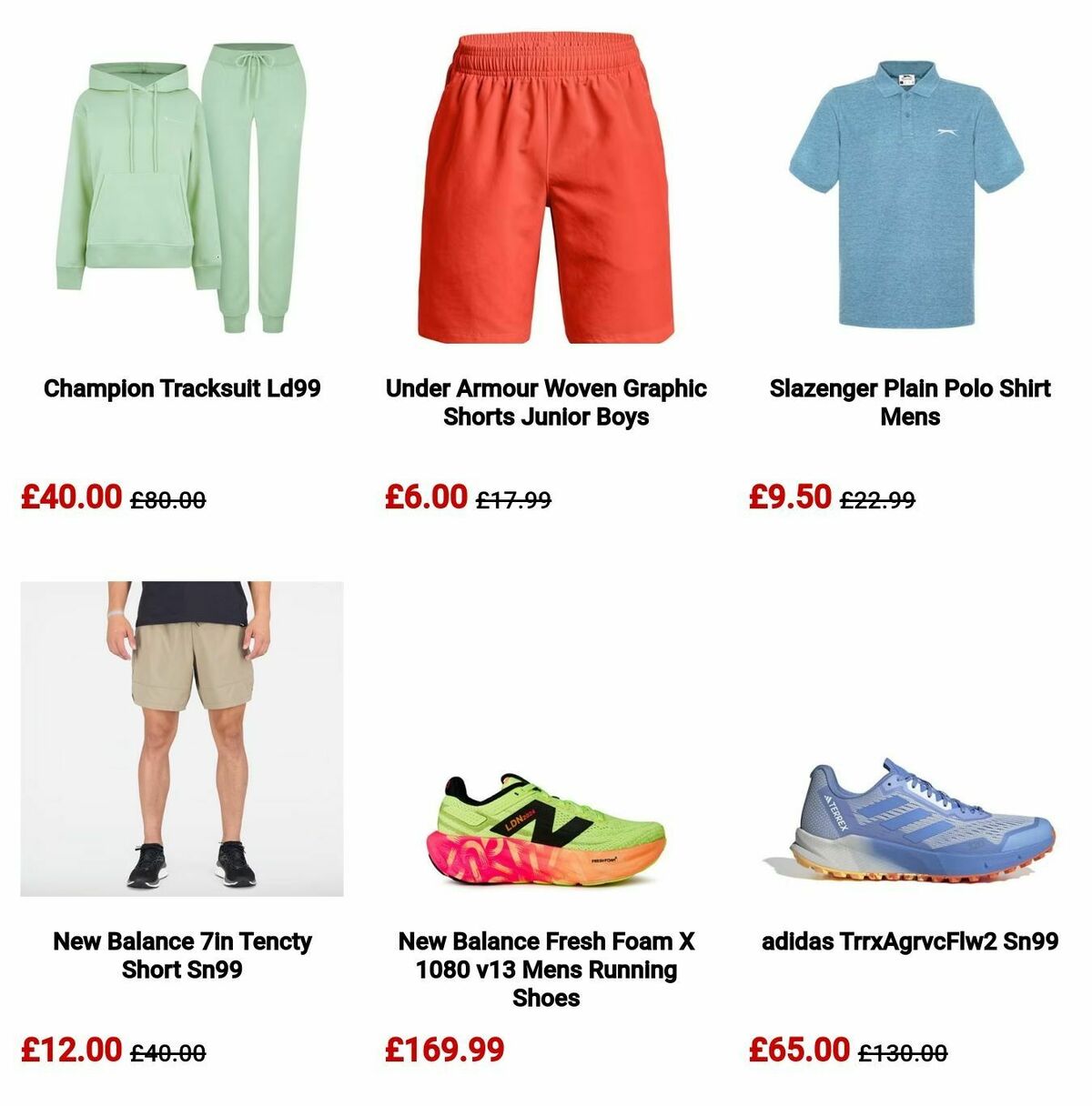 Sports Direct Offers from 21 March