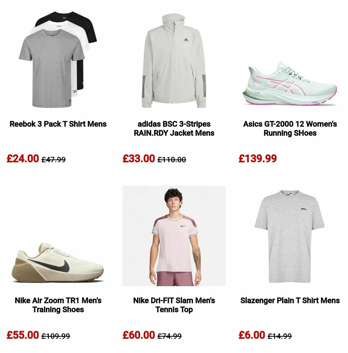 Sports Direct Offers from 21 March