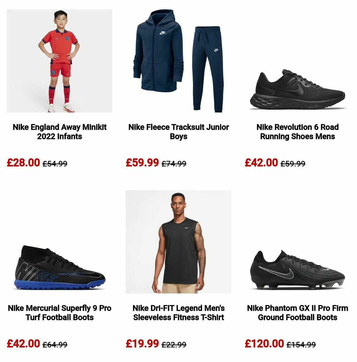 Sports Direct Offers from 15 May