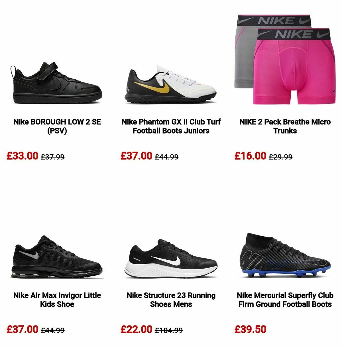 Sports Direct Offers from 15 May