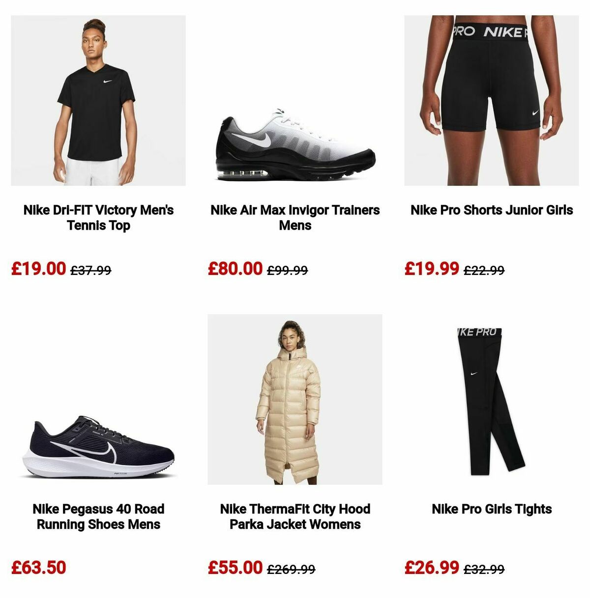 Sports Direct Offers from 15 May