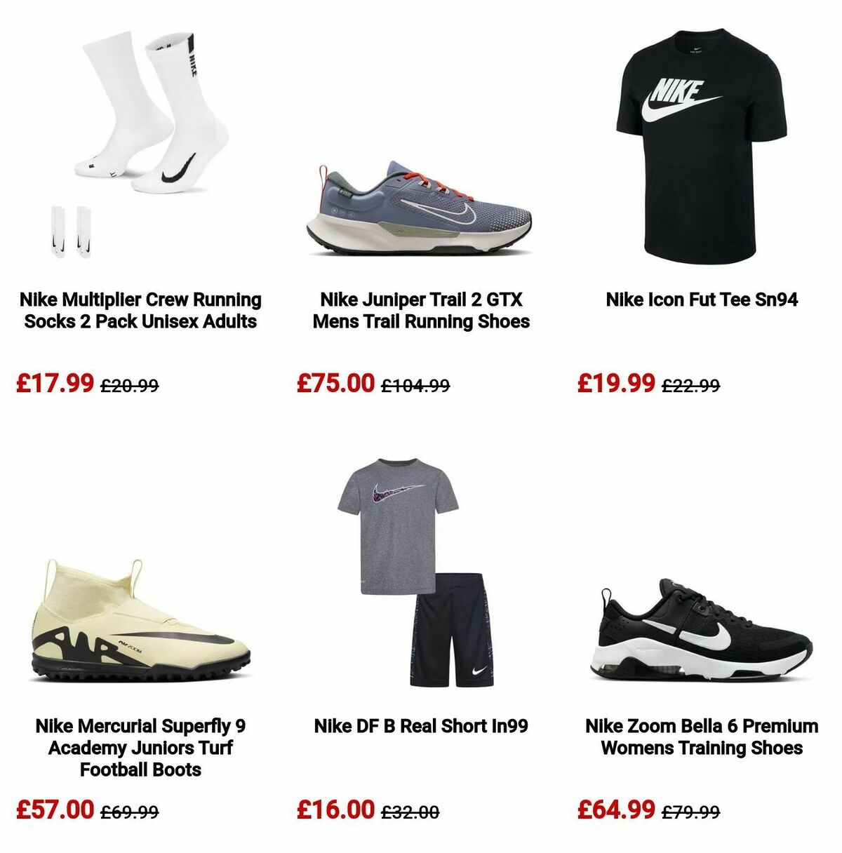 Sports Direct Offers from 15 May