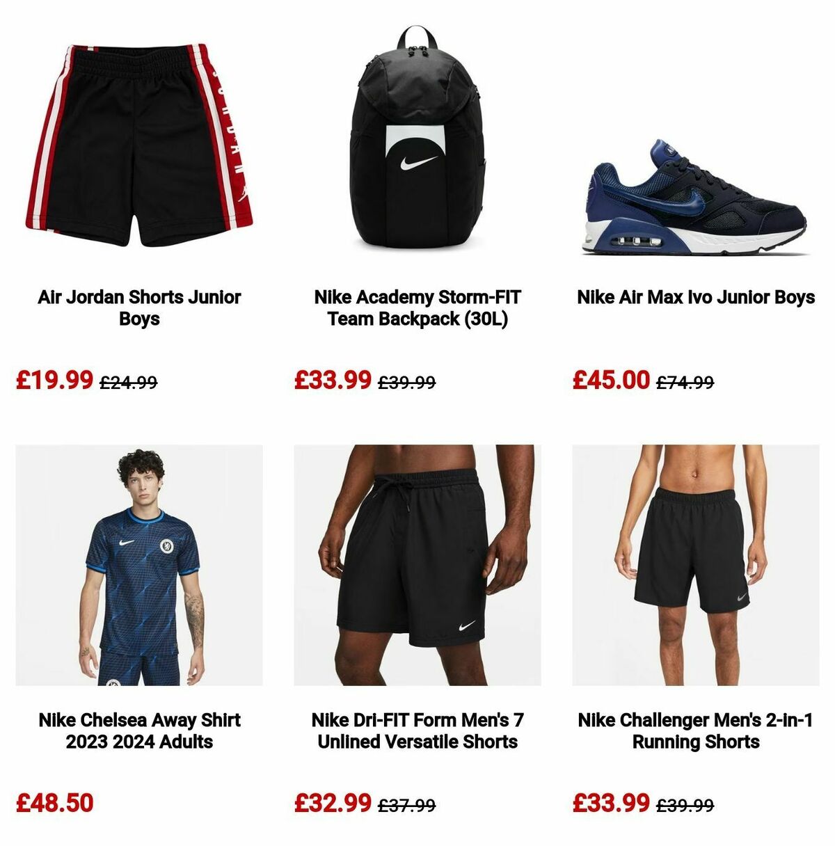 Sports Direct Offers from 15 May