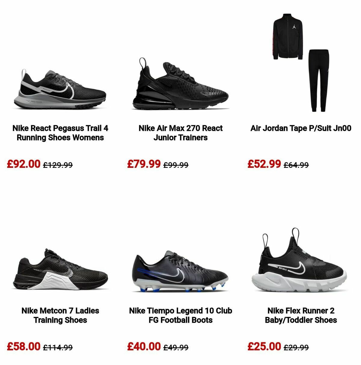 Sports Direct Offers from 15 May