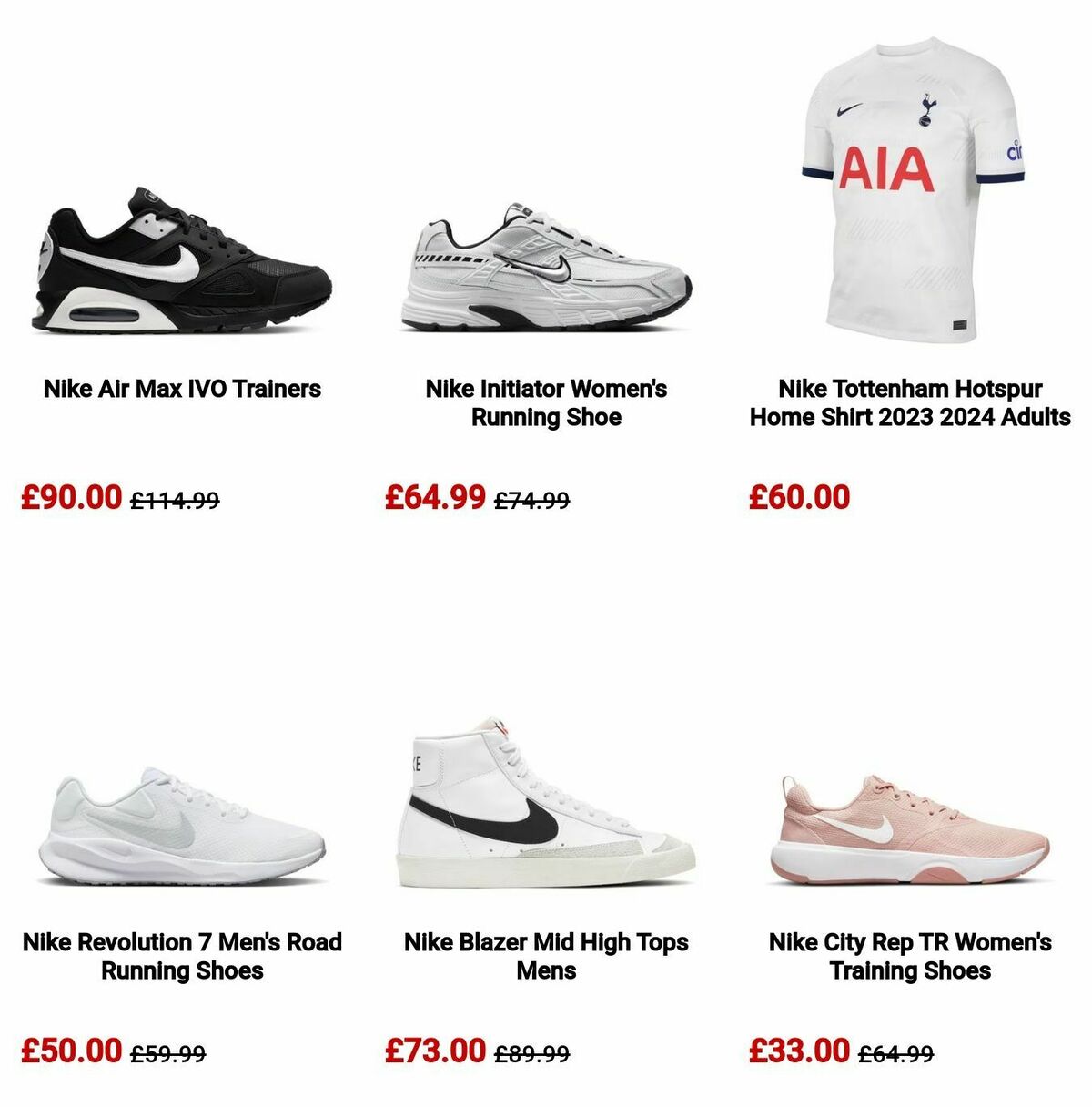 Sports Direct Offers from 15 May