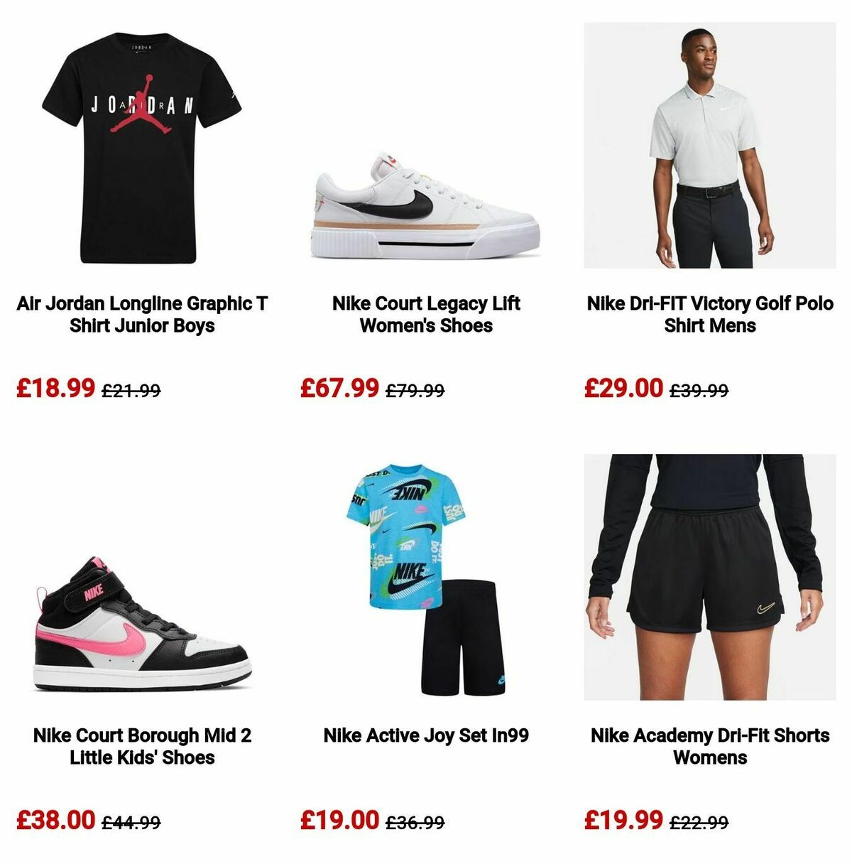 Sports Direct Offers from 15 May