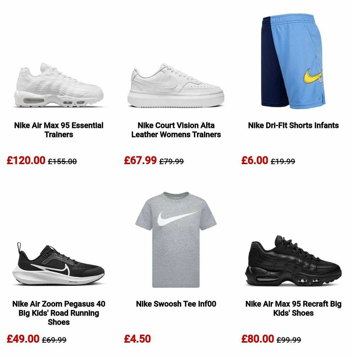 Sports Direct Offers from 15 May