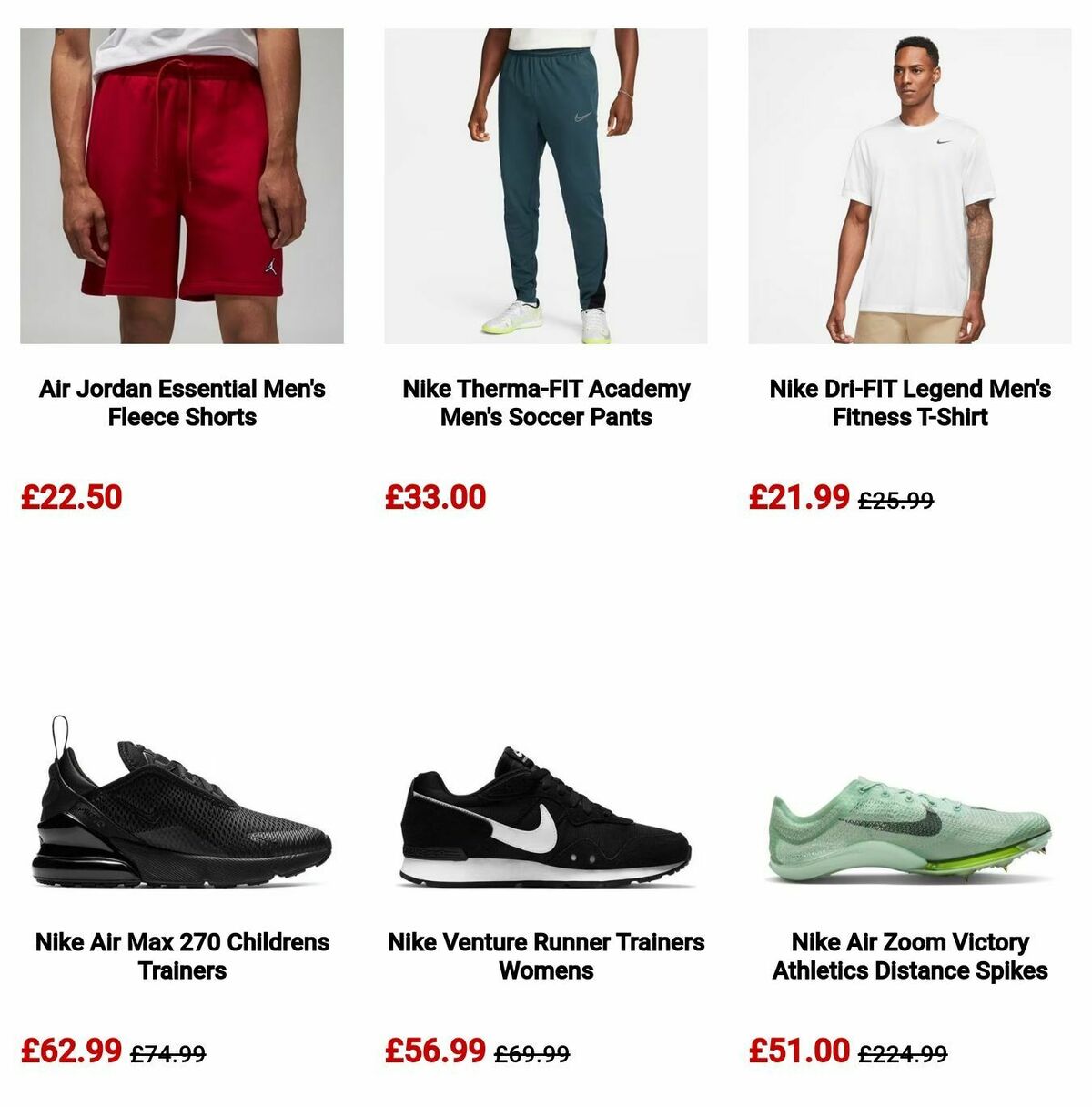 Sports Direct Offers from 15 May