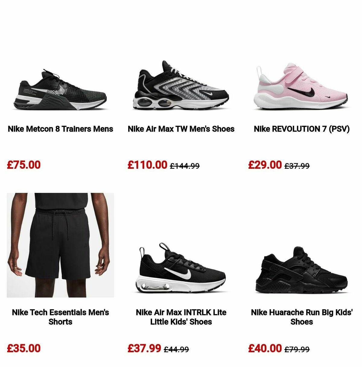 Sports Direct Offers from 15 May