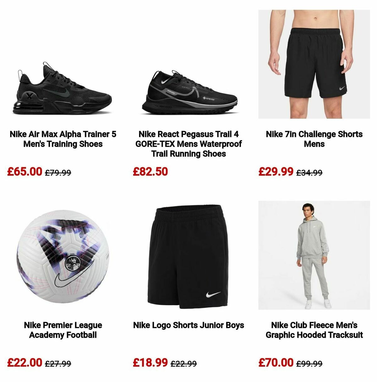 Sports Direct Offers from 15 May