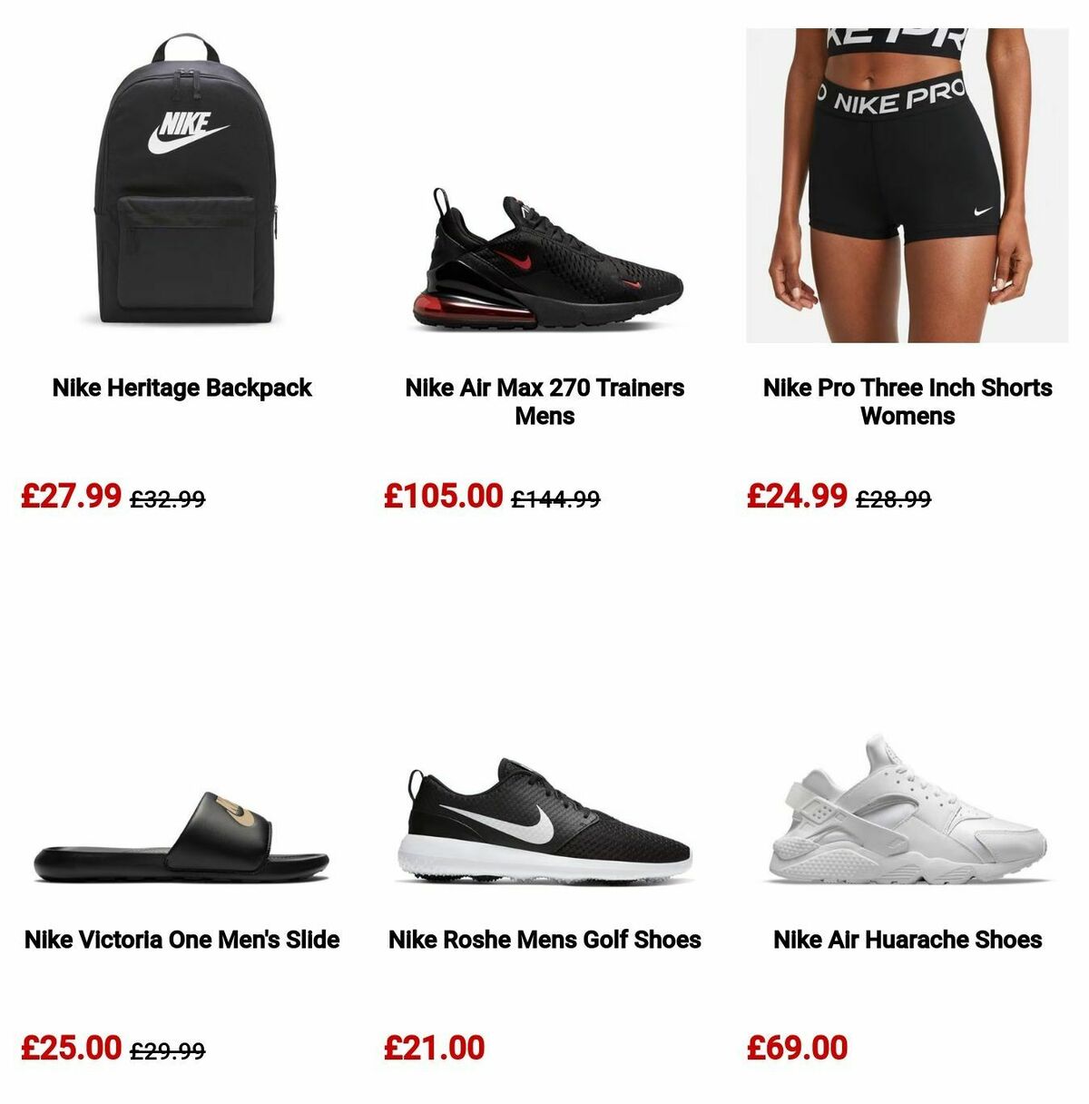 Sports Direct Offers from 15 May