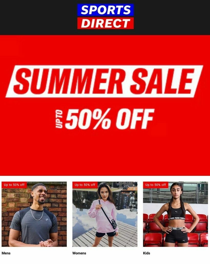 Sports Direct Offers from 14 June