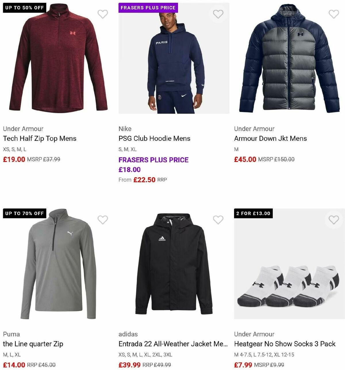 Sports Direct Offers from 14 June