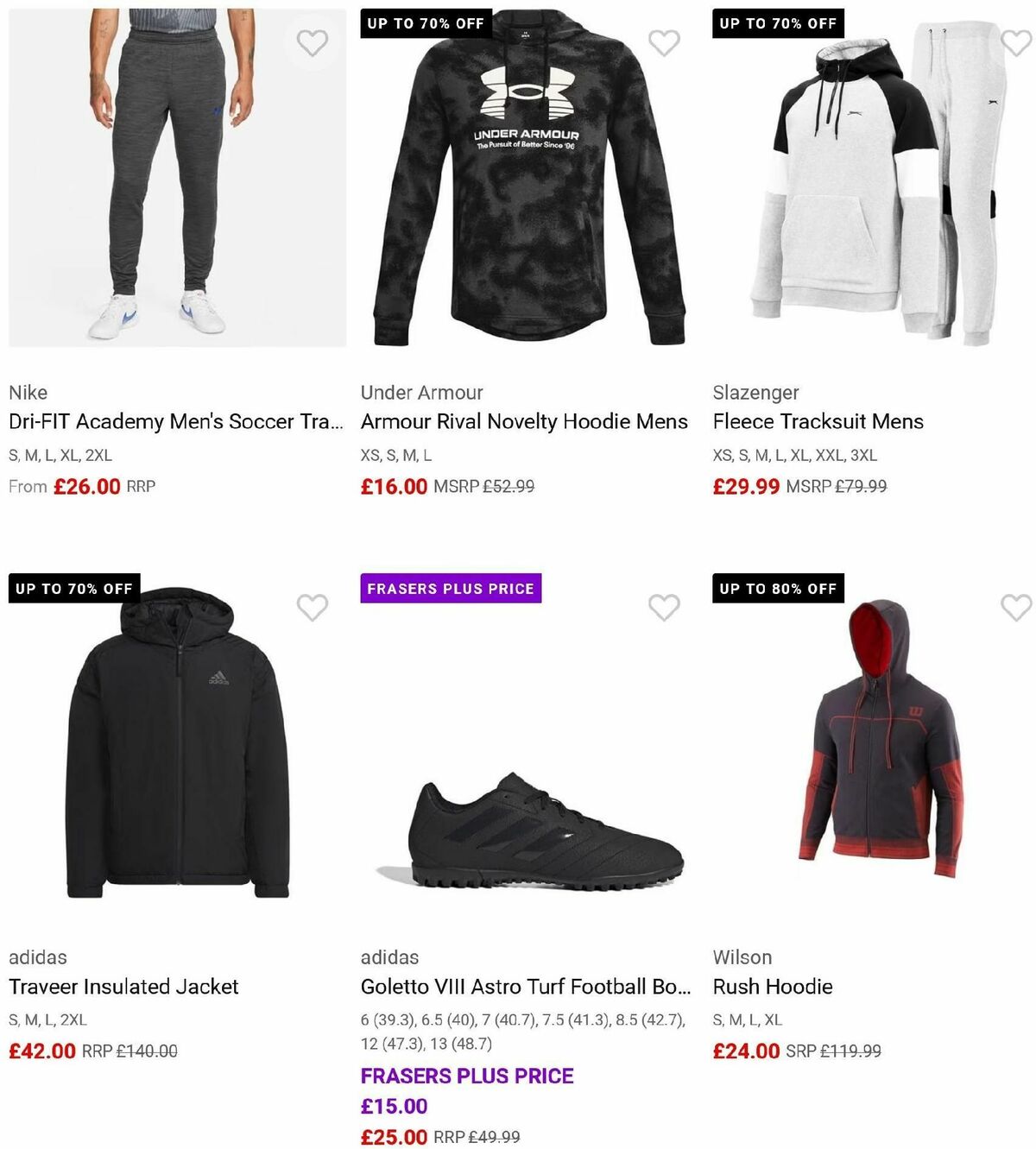 Sports Direct Offers from 14 June