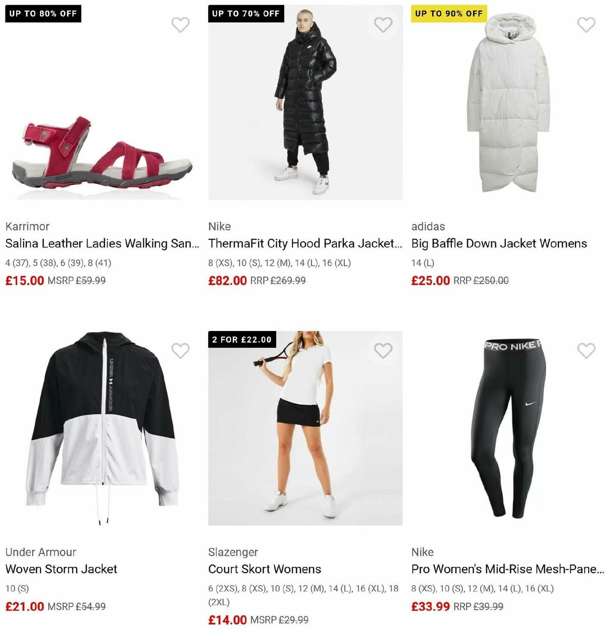 Sports Direct Offers from 14 June