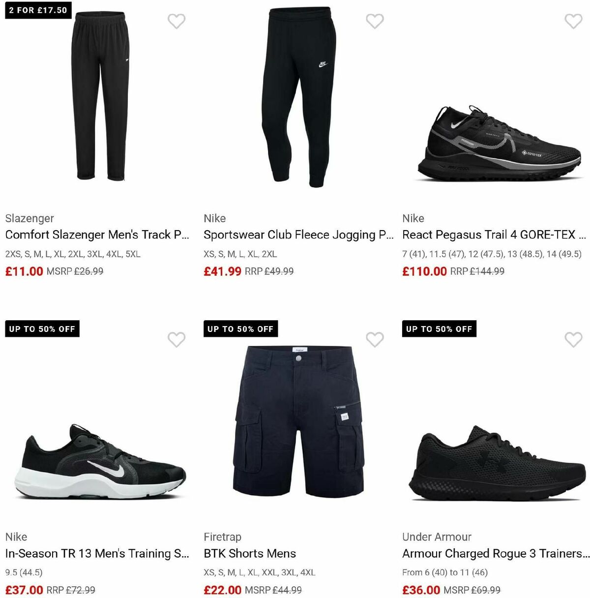 Sports Direct Offers from 14 June