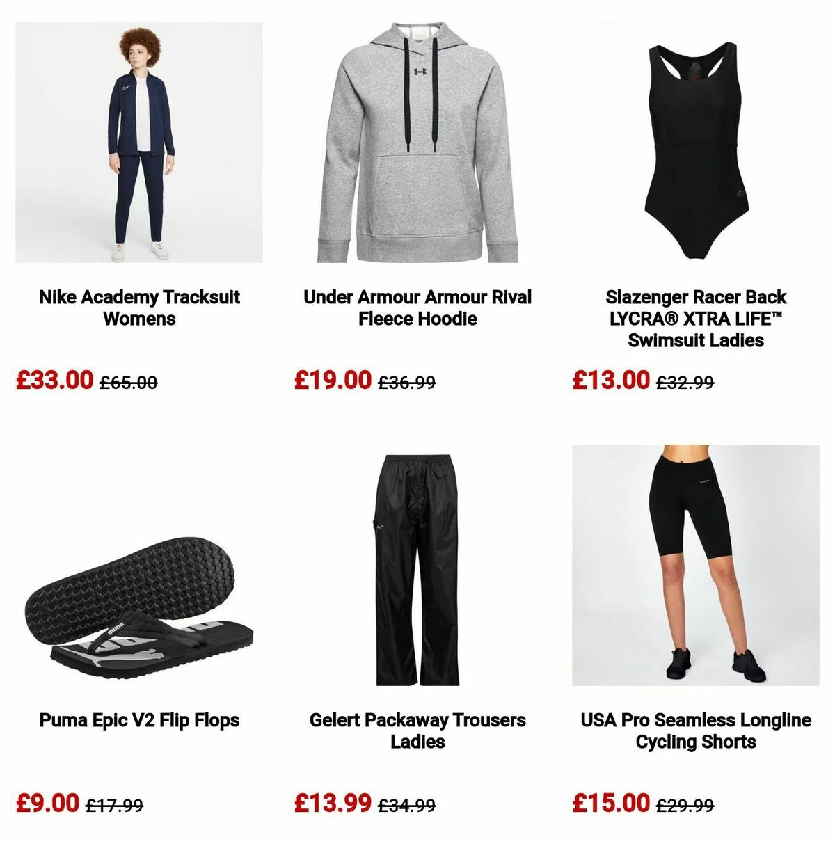 Sports Direct Offers from 12 July