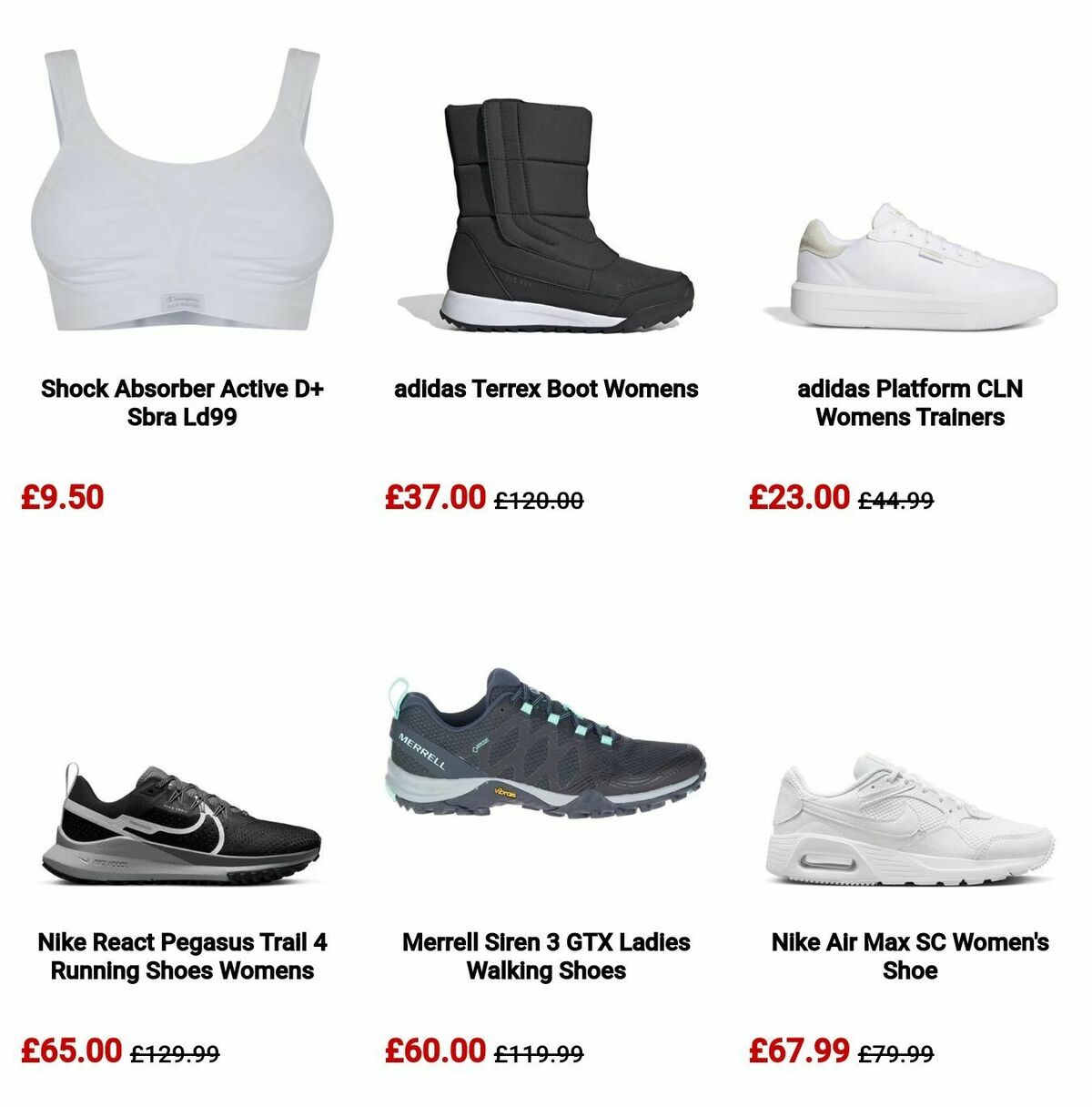 Sports Direct Offers from 12 July