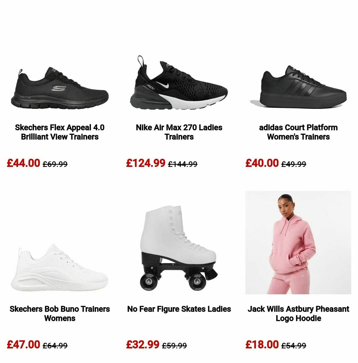 Sports Direct Offers from 12 July