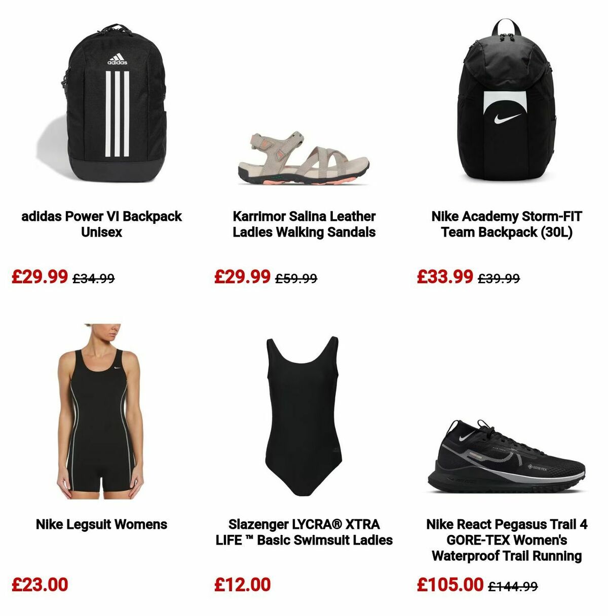 Sports Direct Offers from 12 July