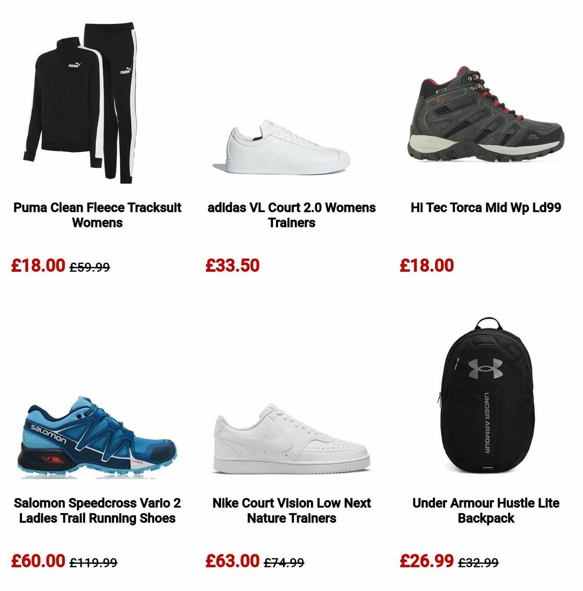 Sports Direct Offers from 12 July