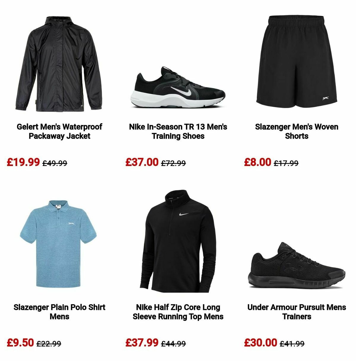 Sports Direct Offers from 11 July