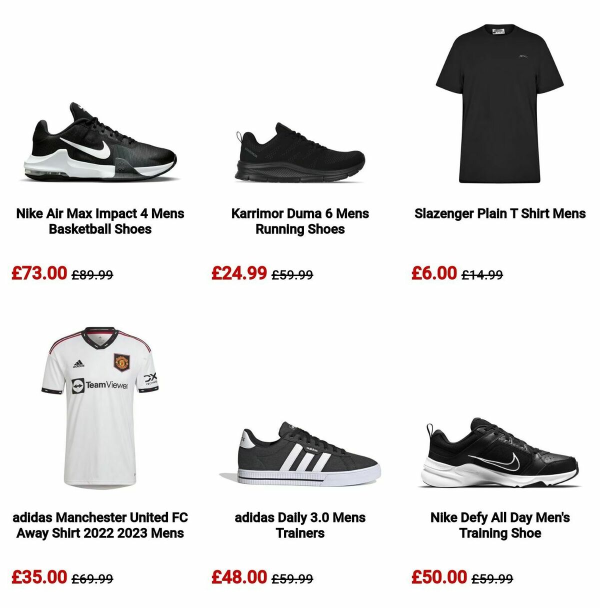 Sports Direct Offers from 11 July