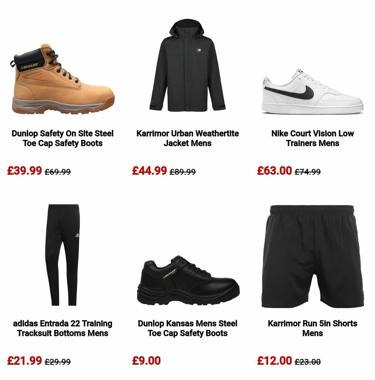 Sports Direct Offers from 11 July