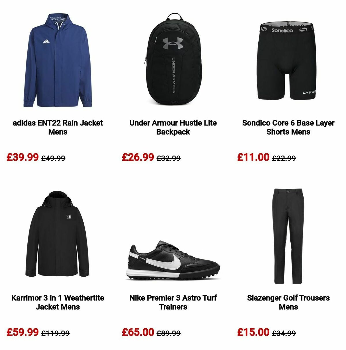 Sports Direct Offers from 11 July