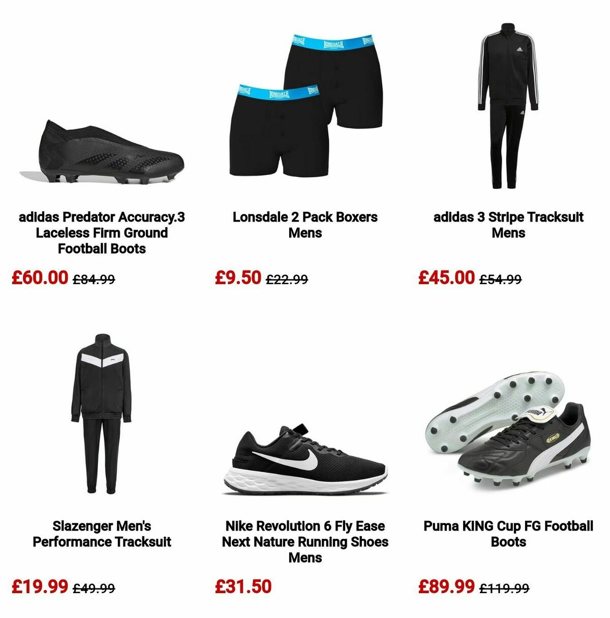 Sports Direct Offers from 11 July