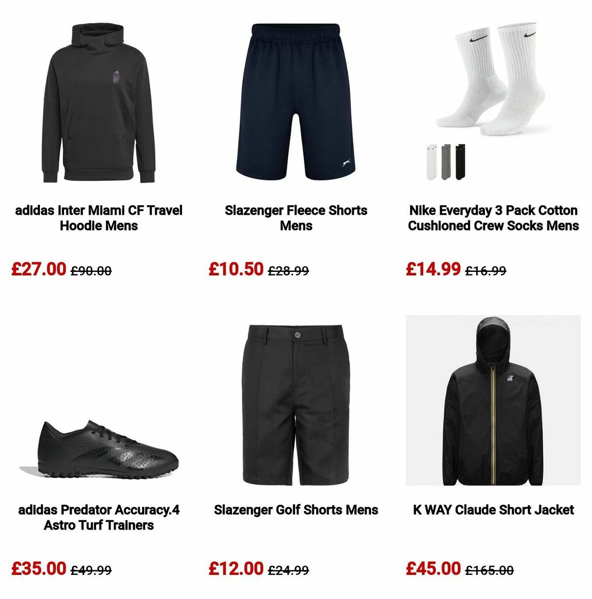 Sports Direct Offers from 11 July