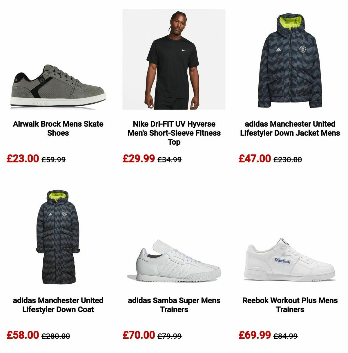 Sports Direct Offers from 11 July