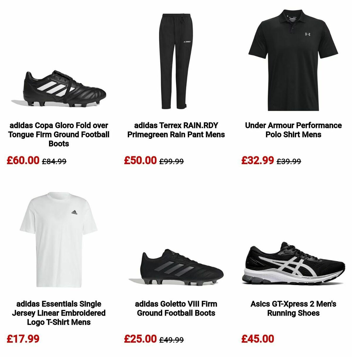 Sports Direct Offers from 11 July