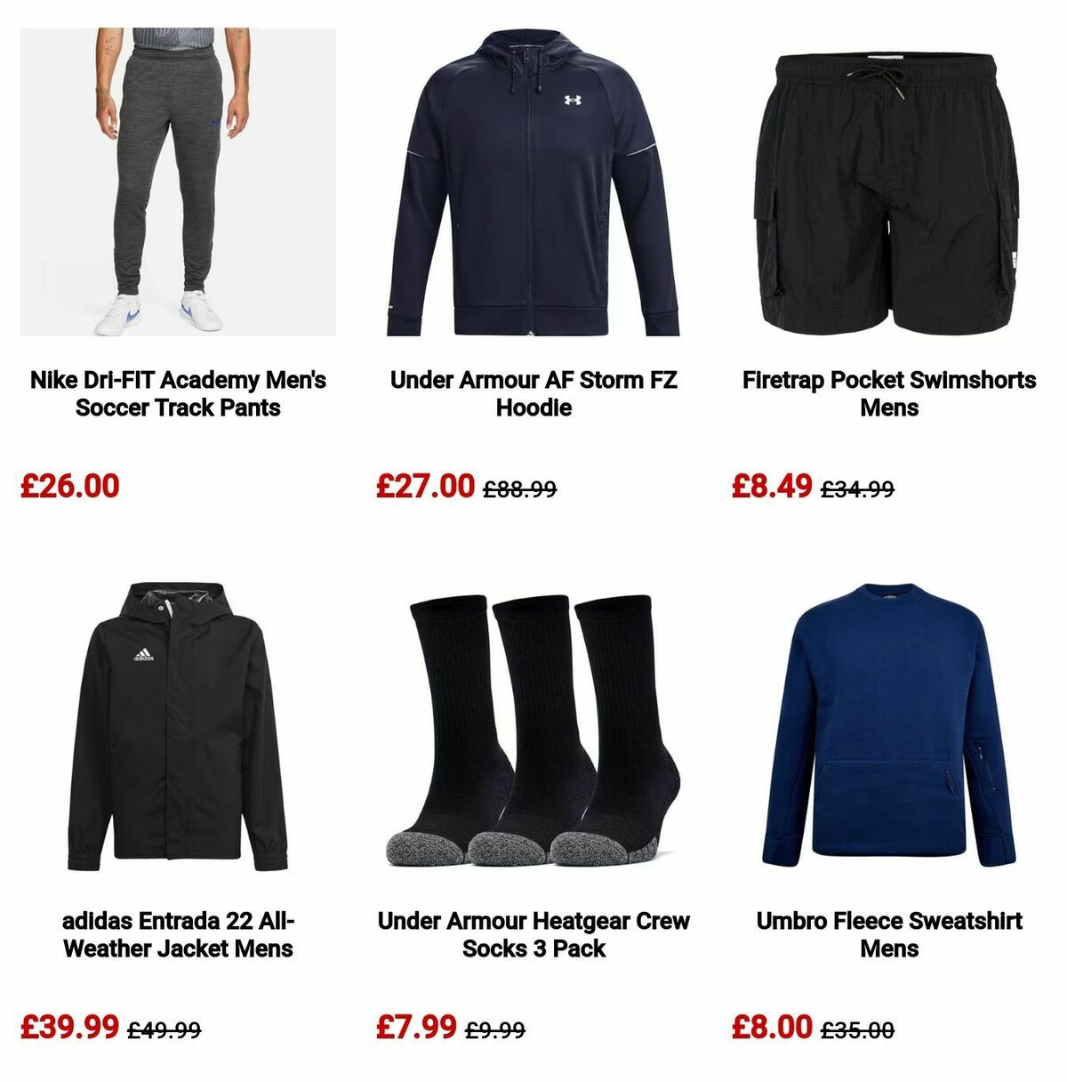 Sports Direct Offers from 11 July