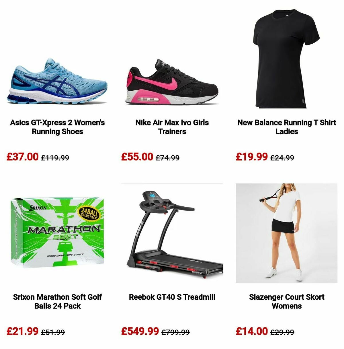 Sports Direct Offers from 12 August