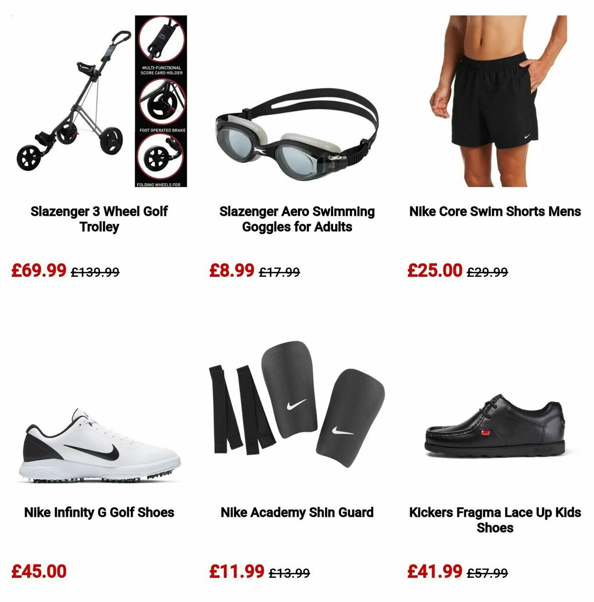 Sports Direct Offers from 12 August