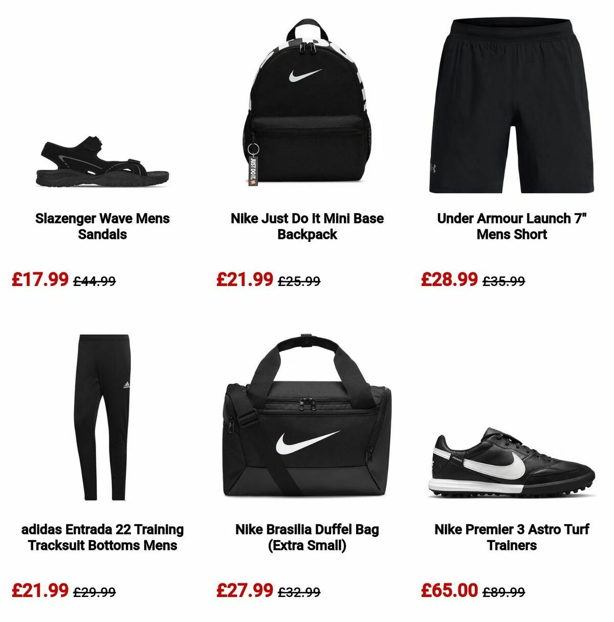 Sports Direct Offers from 12 August