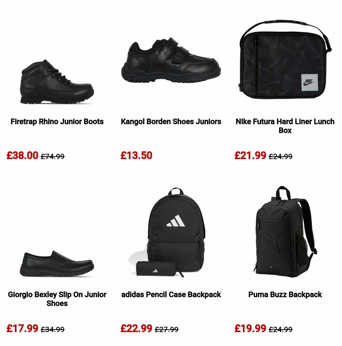 Sports Direct Offers from 27 August