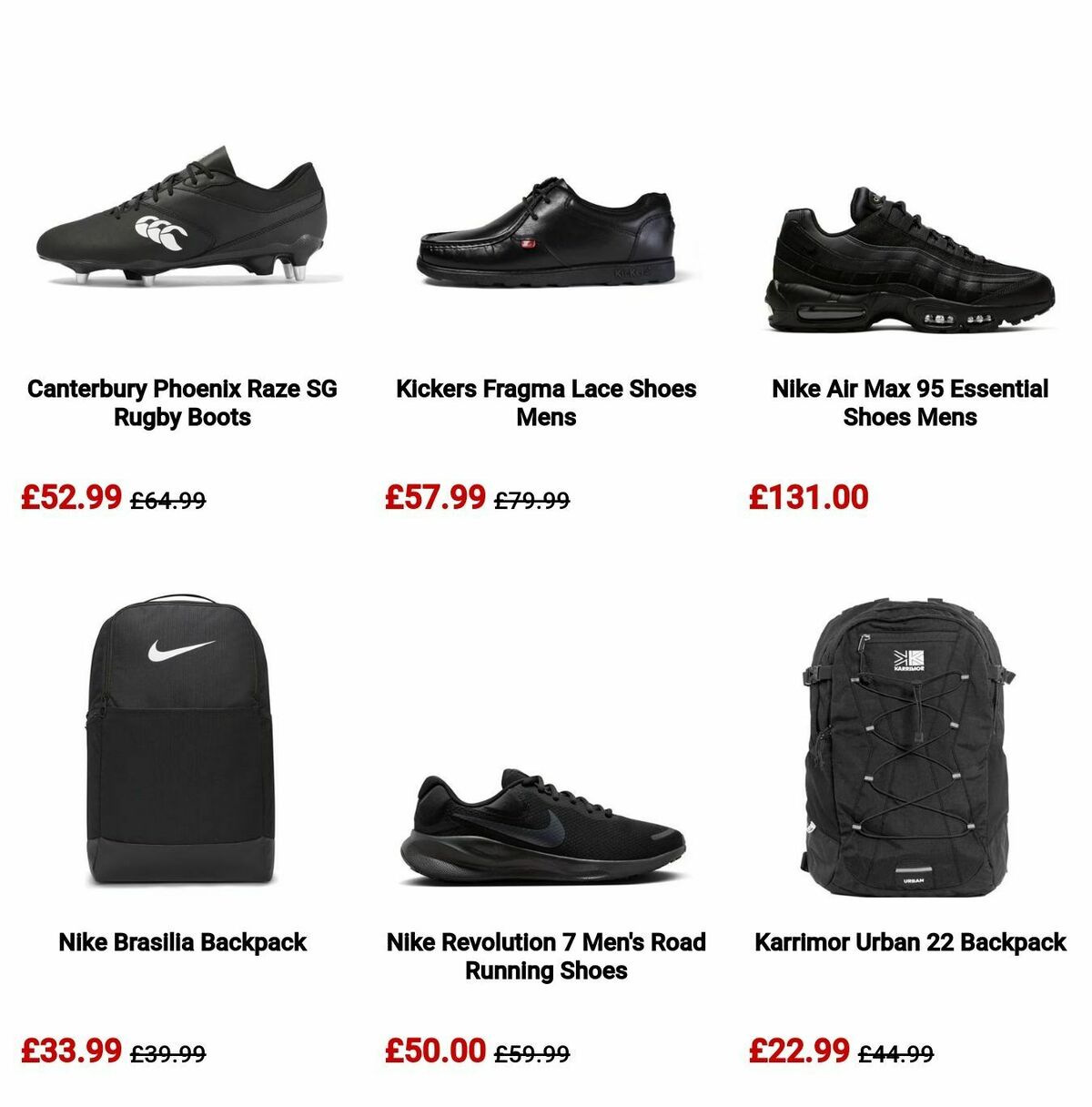 Sports Direct Offers from 27 August