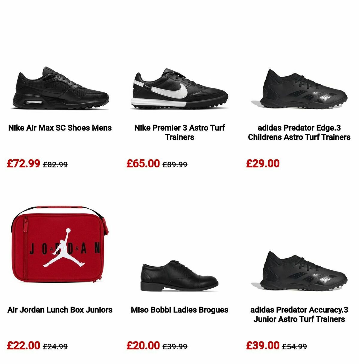 Sports Direct Offers from 27 August