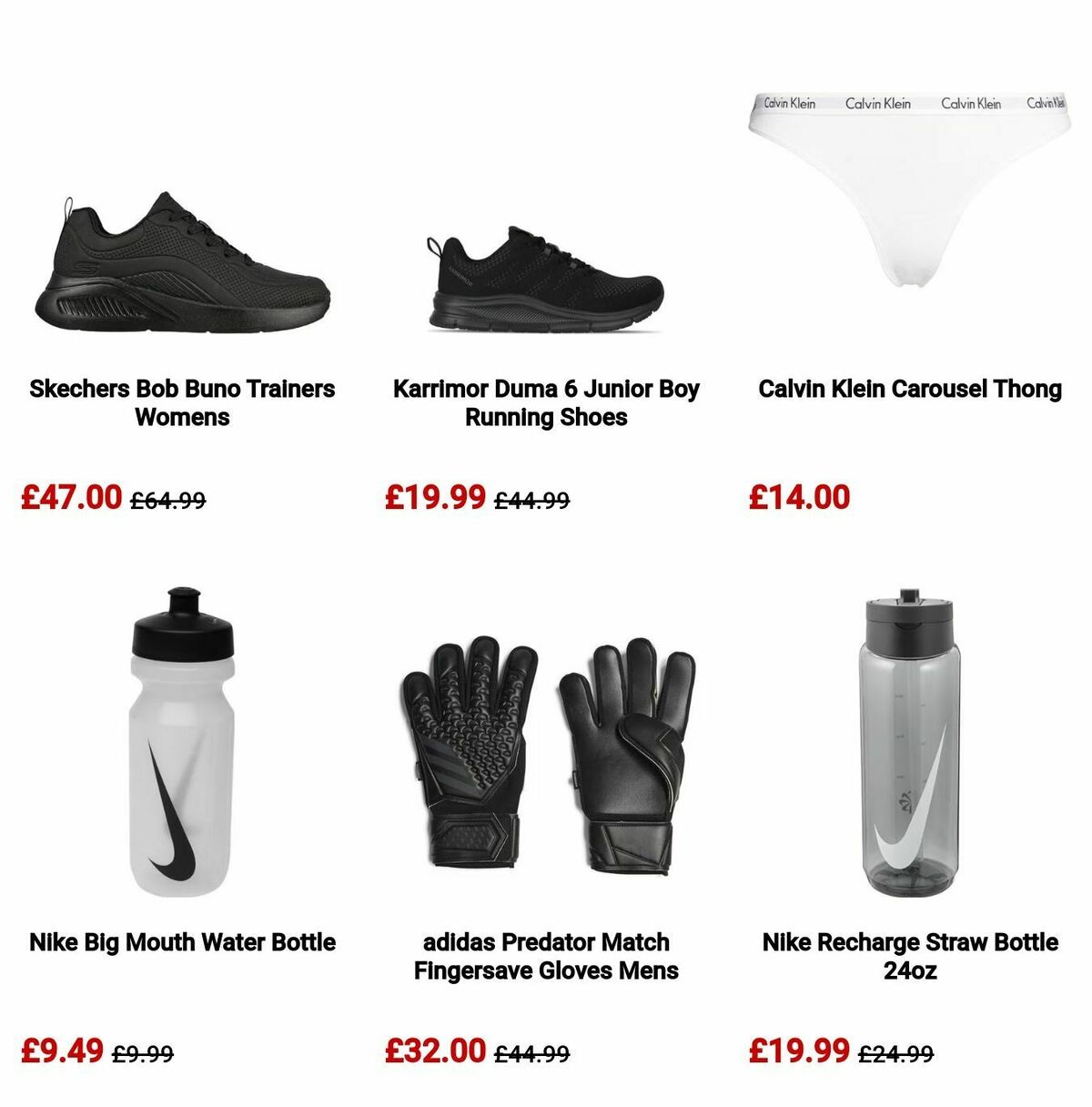 Sports Direct Offers from 27 August