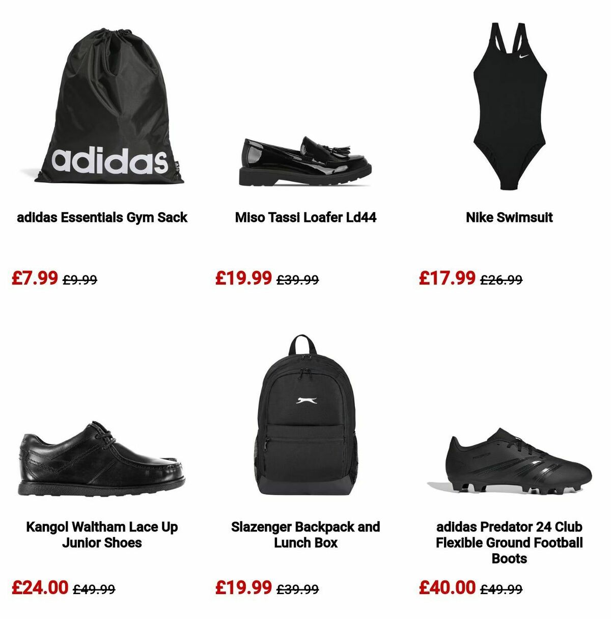 Sports Direct Offers from 27 August