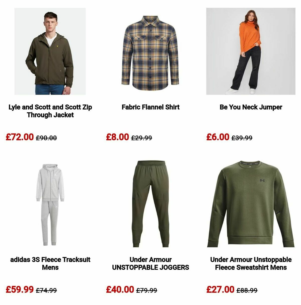 Sports Direct Offers from 14 September