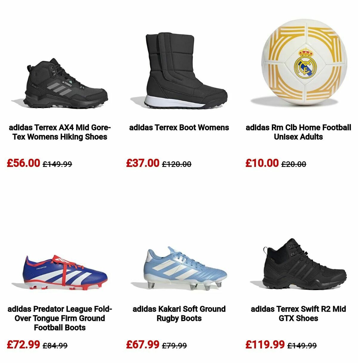 Sports Direct Offers from 11 October