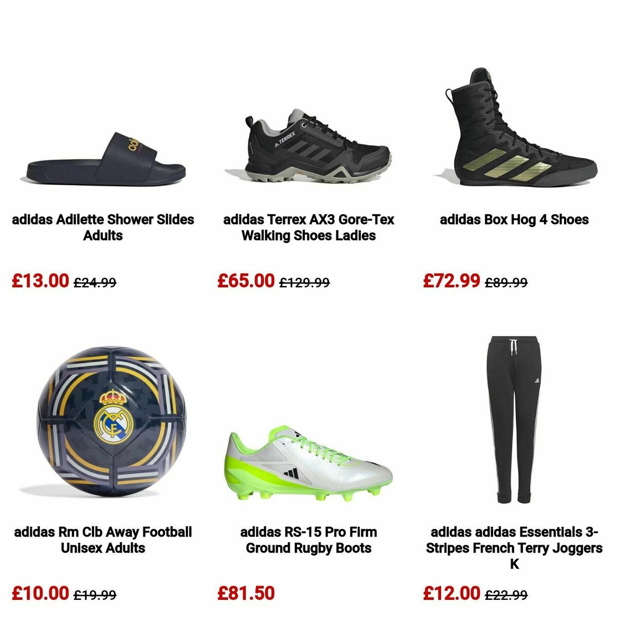 Sports Direct Offers from 11 October