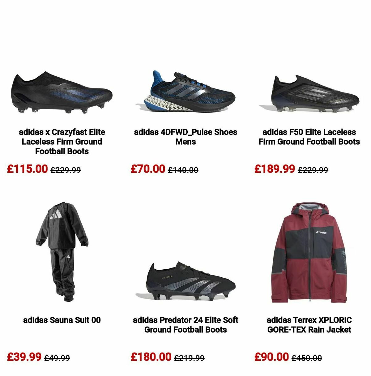 Sports Direct Offers from 11 October