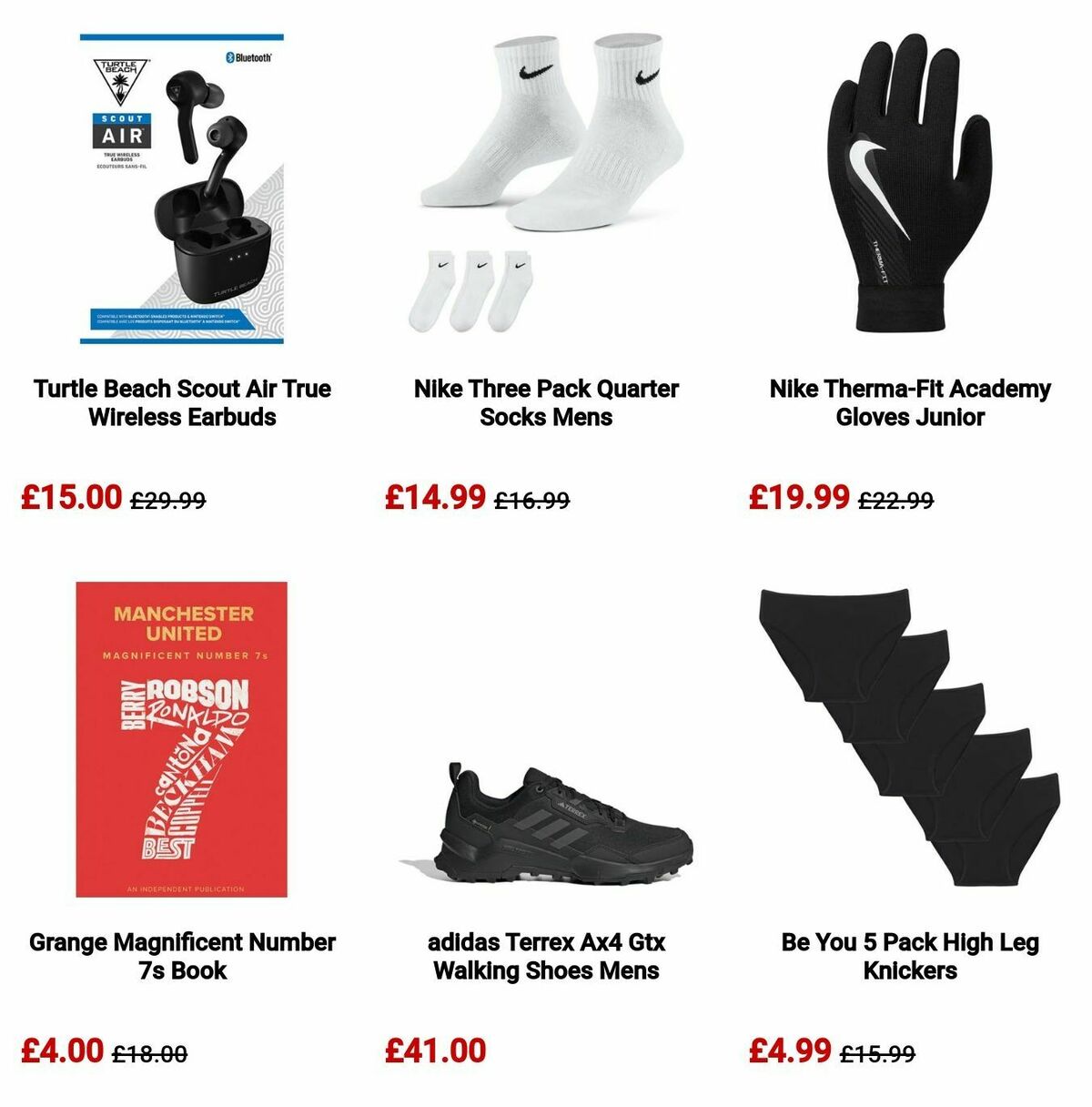 Sports Direct Offers from 10 November